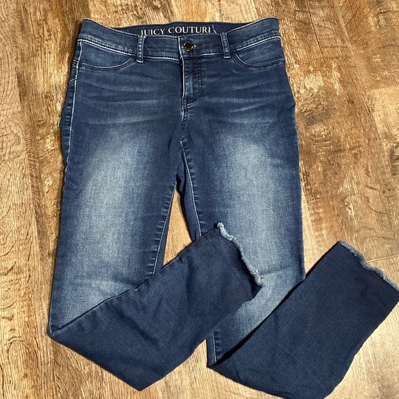 Juicy Couture Denim - Juicy couture jeans size 2 skinny raw hem